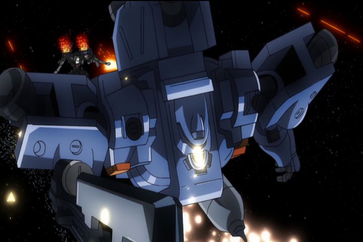 Yoshiyuki 細かすぎて伝わらないガンダムの好きなシーン 劇場版 機動戦士ガンダム00 A Wakening Of The Trailblazer もう何も怖くない 怖くはない で アンドレイの乗るジンクス とすれ違うティエレン宇宙型