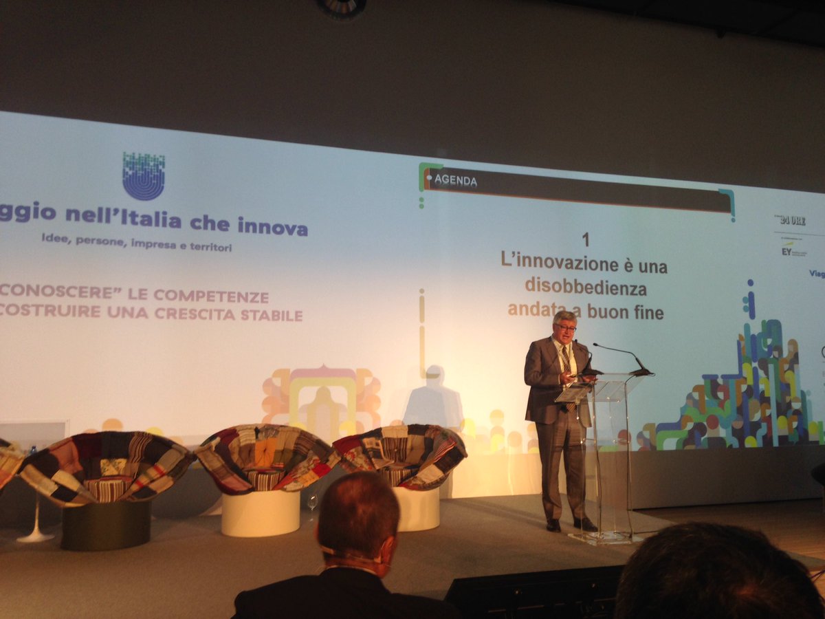 De Toni: Ogni innovazione e' una disobbedienza andata a buon fine #italiainnova #meetingPMI