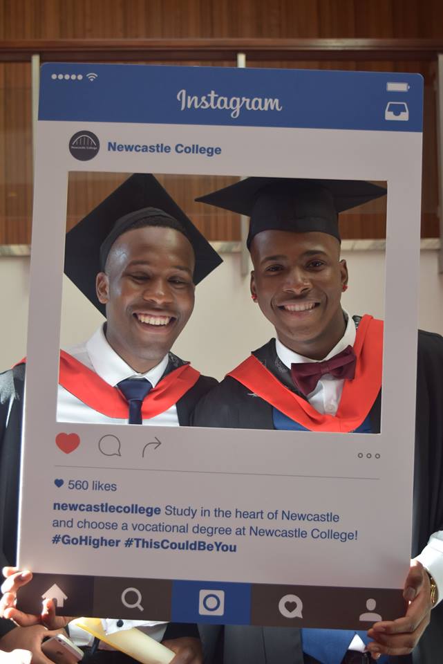 NCLCollege's tweet photo. Our graduation album is live now! Get tagging :) https://t.co/1K7SxO6FkM #ClassOf2016 #NCLGrad16 https://t.co/53J9sDRiWV