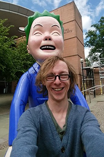 WaracleUK's tweet image. Is our @iamdannywilson hoping to sign up Oor Lemming to @scotlandphp #scotphp16?#oorselfie #buckettrail @AbertayUni