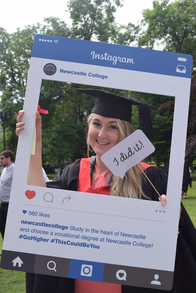 NCLCollege's tweet photo. Our graduation album is live now! Get tagging :) https://t.co/1K7SxO6FkM #ClassOf2016 #NCLGrad16 https://t.co/53J9sDRiWV