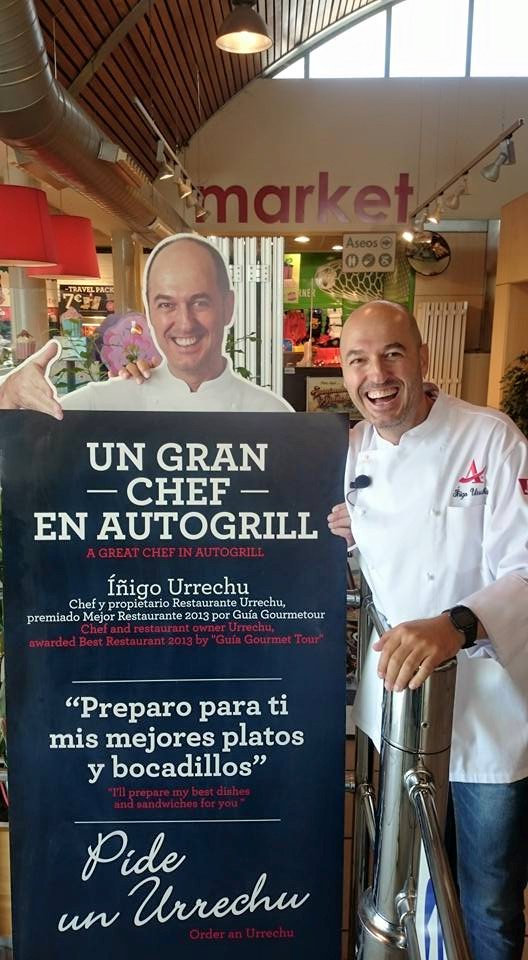 AutogrillIberia's tweet photo. ¿Quién estará la semana que viene recorriendo la Ap-1 y la Ap-8? #elchefviajeroenautogrill @Urrechu @Cielodeurrechu https://t.co/gZqKjW8Z73