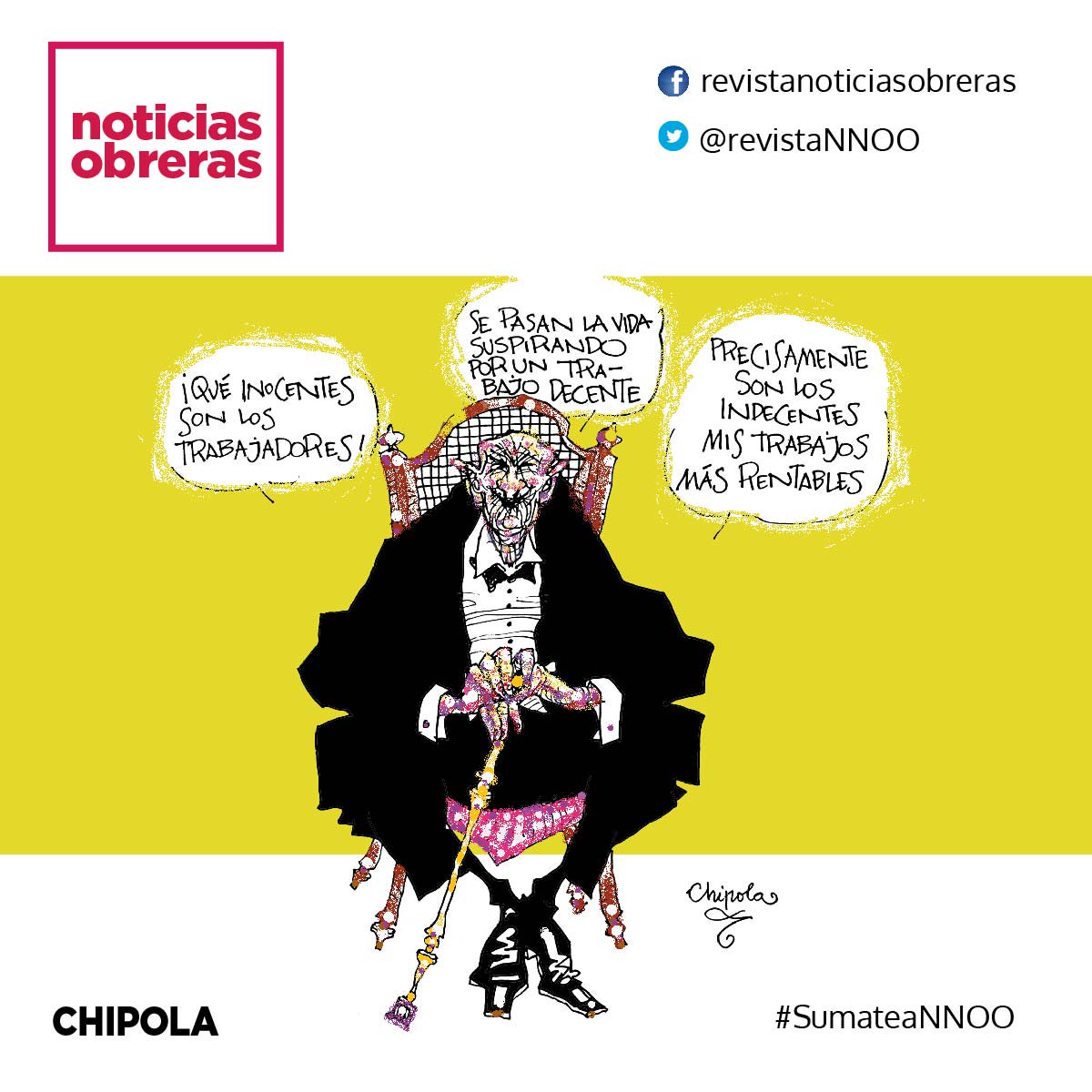 fernandoredondo's tweet photo. En @RevistaNNOO, viñeta #Trabajoindecente https://t.co/82fGgycKEG #SumateaNNOO #TantoporTanPoco @HOAC_es https://t.co/MFLpFVf1BQ