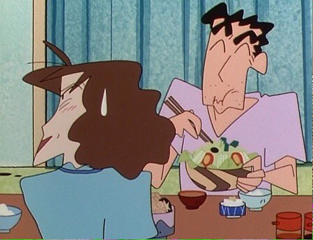 クレヨンしんちゃんbot Auf Twitter 父ちゃんの病気予防だゾ 会社の健康診断の結果で尿酸値が高かった父ちゃん 父ちゃんの健康を心配した母ちゃんは家の食生活を変えることにしたけど T Co Al179trjgj Twitter