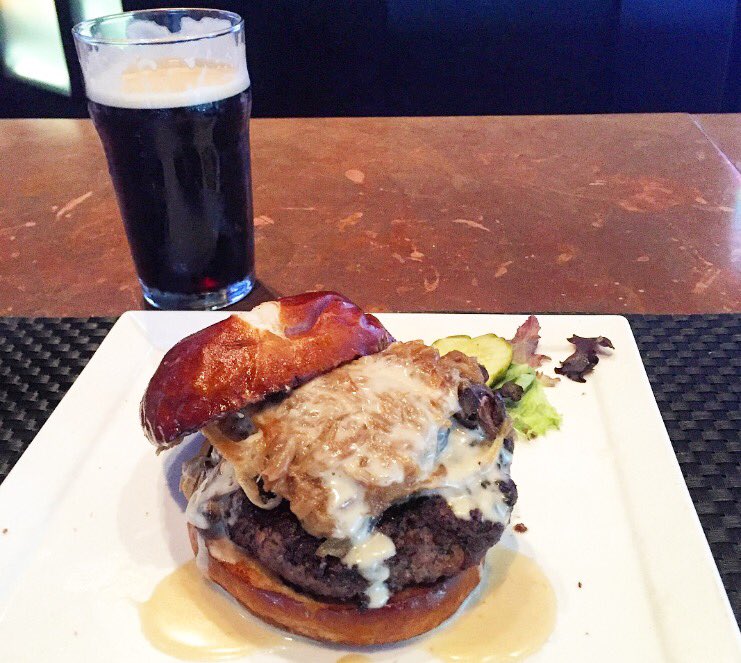 KeepItLocalOK's tweet photo. You made it to the weekend! Celebrate with the Belle Isle Burger and a drink at @RePUBlicOKC https://t.co/MzDqP2Ke8k