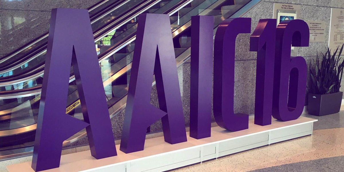 alzassociation's tweet photo. Leaders in dementia research from 70+ countries are convening at #AAIC16. Check back for breaking news! https://t.co/yIFTYoUvBF