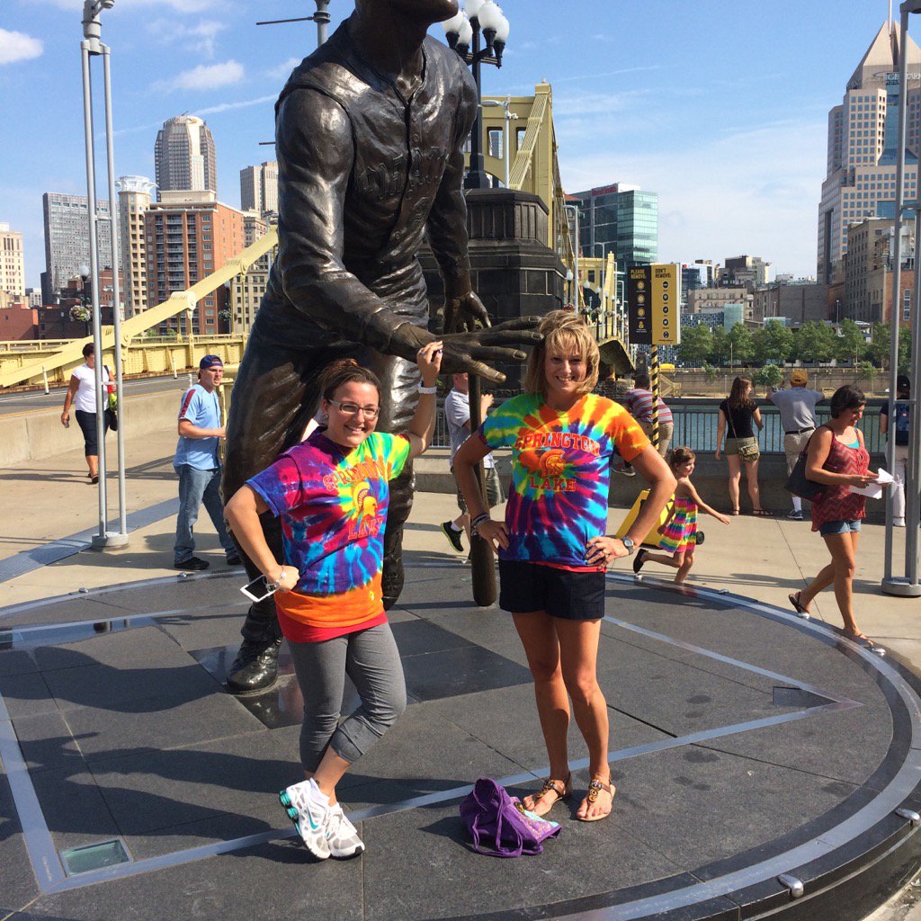 blaubach's tweet photo. Hello from Pittsburg! Go Phillies! https://t.co/aztkIcNSHM
