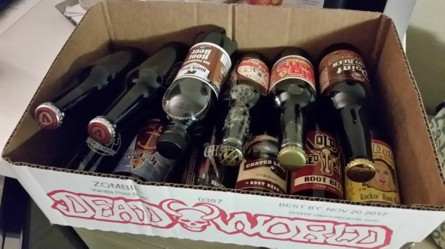 Never enough root beer.