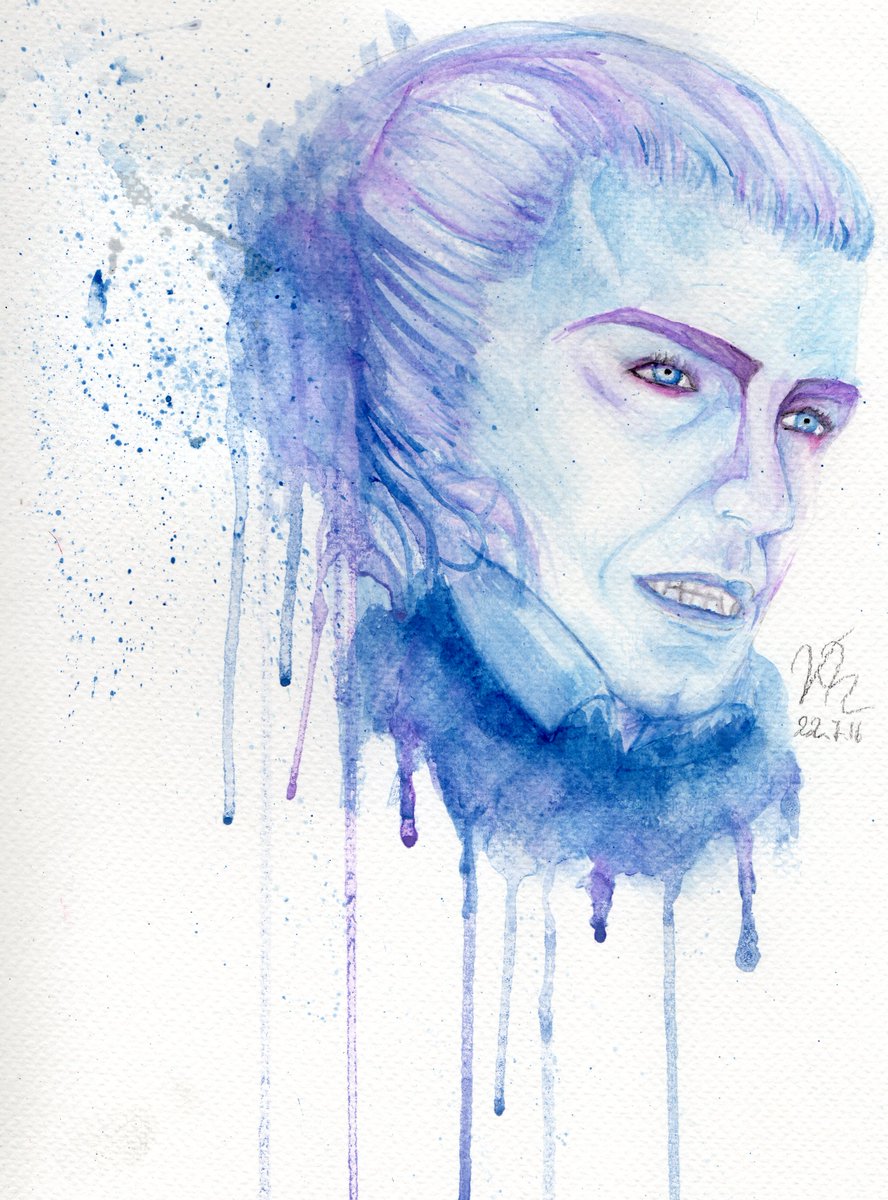 VonKroIock's tweet photo. Jan als Aquarell! #janammann #tdv #vampireberlin https://t.co/iGcrgST4qJ