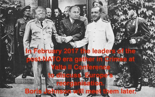 This is an increasingly believable nightmare scenario for 2017. Yalta II Conference.