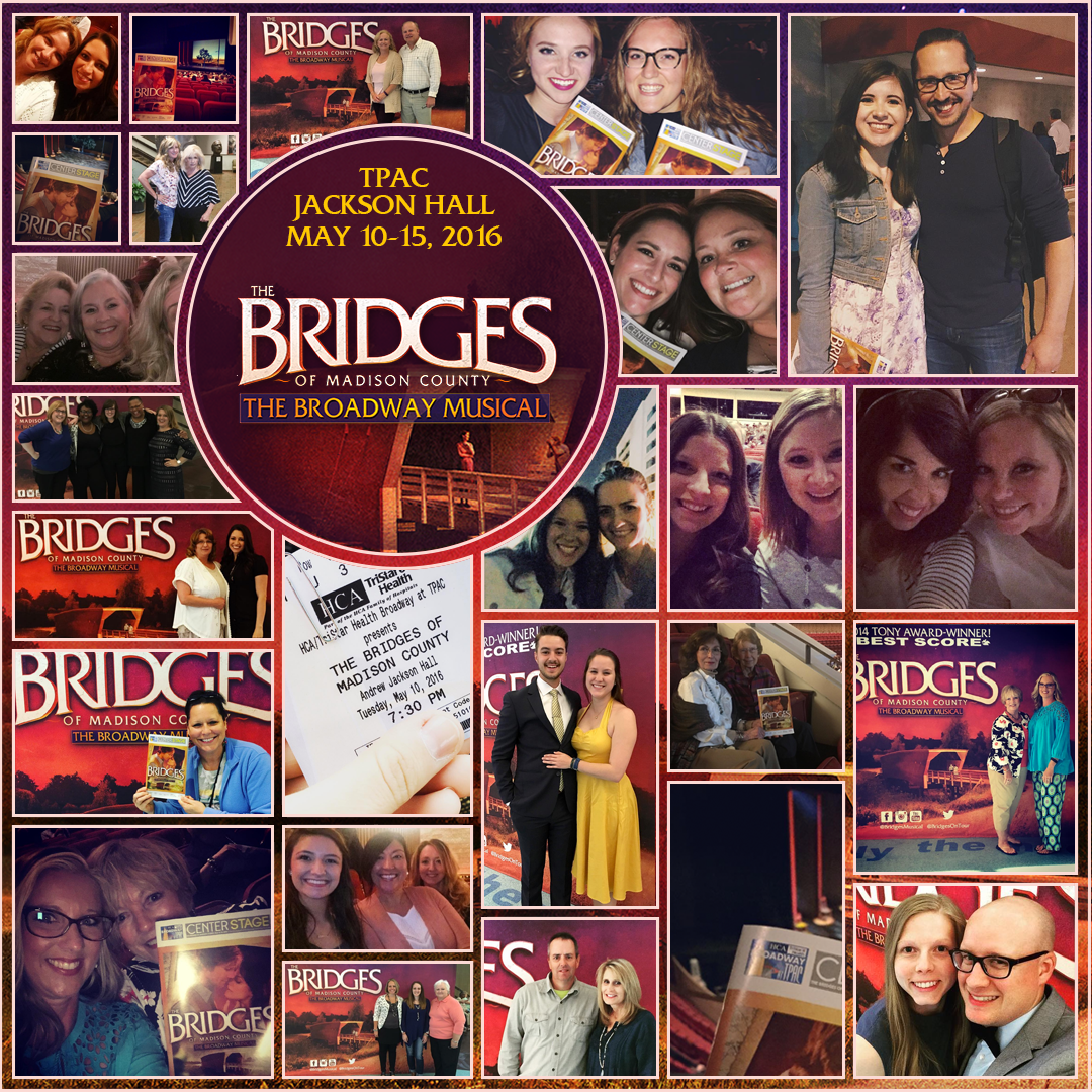 BridgesOnTour's tweet photo. Only 5 more chances left to see #BridgesonTour @peacecenter! Check out a few collages from our tour stops below! https://t.co/u7JNUeTW6h