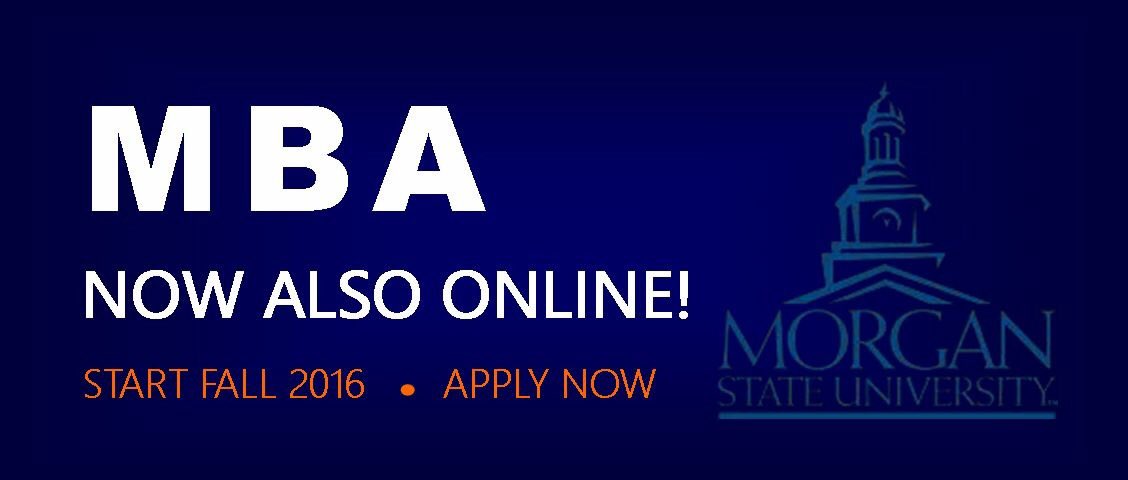 GravesSchool's tweet photo. Don't forget, deadline for application is August 1, 2016! #MorganMBA #OnlineMBA @MorganStateU https://t.co/ai7b6NzKqq