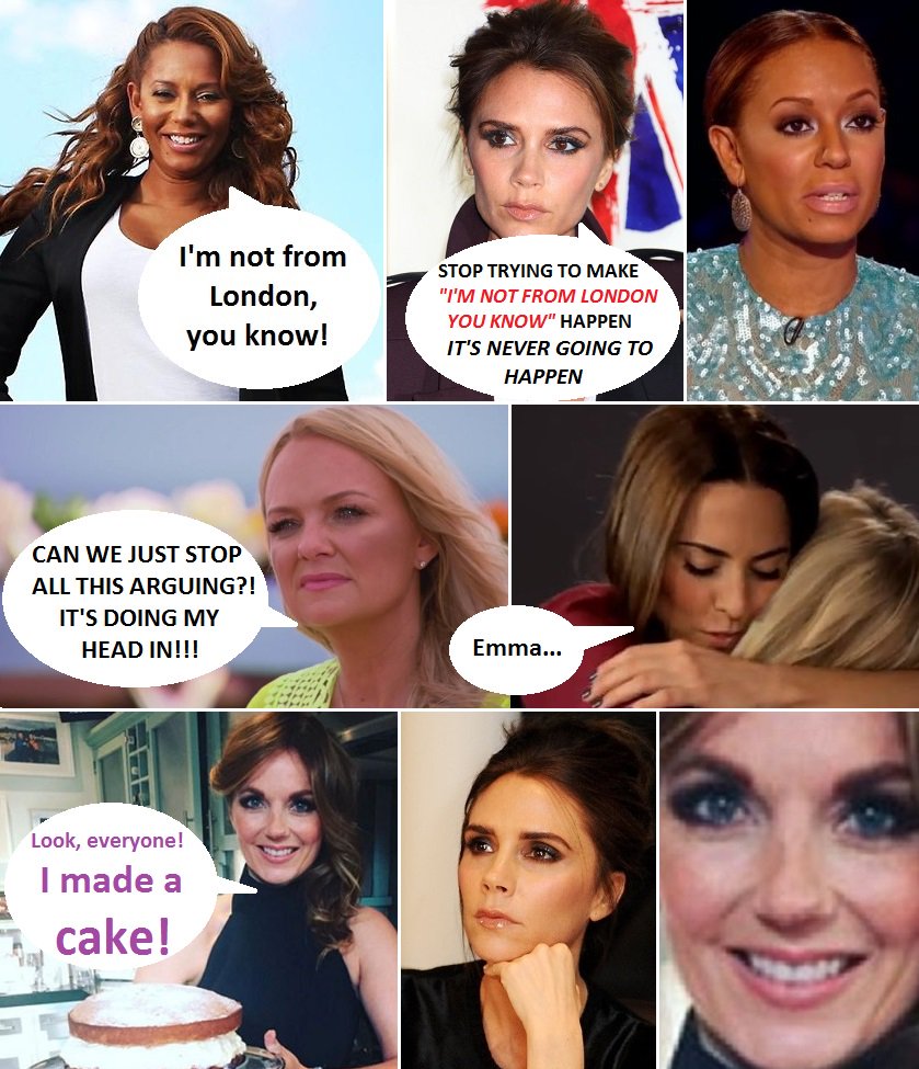 thekareem's tweet image. I just spent 20 minutes scripting Spice World 2.
Don&apos;t judge me. It&apos;s #SpiceGirls20.