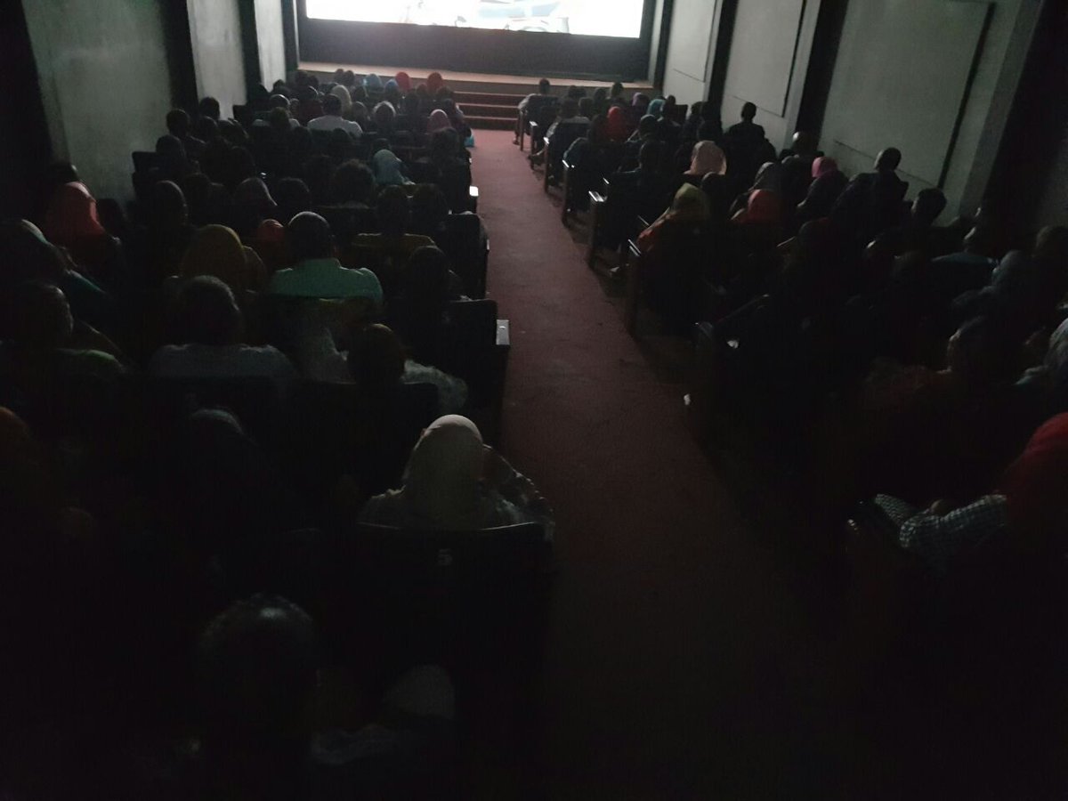 Haadharu's tweet photo. #Haadharu #NowShowing at Olympus and Schwack Cinema #HouseFull https://t.co/cab2OU0OmR