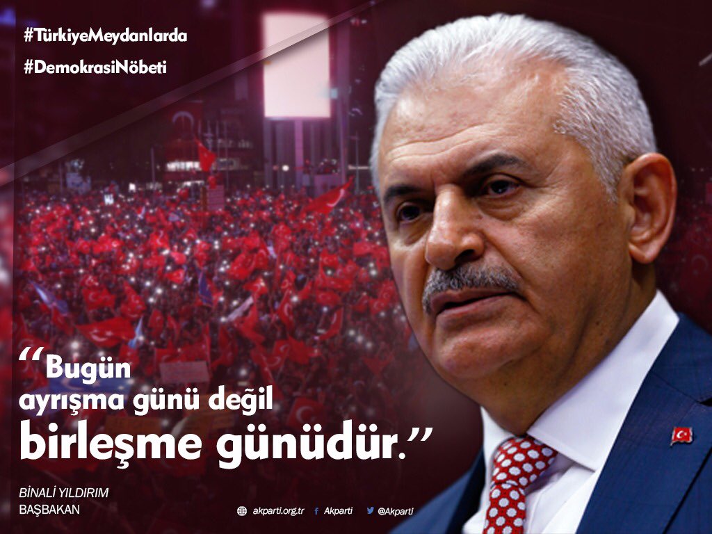 Demokrasi Nöbetine Devam Ediyoruz..
#OgünküGibiMeydanlardayız 
#MilletEğilmezTürkiyeYenilmez