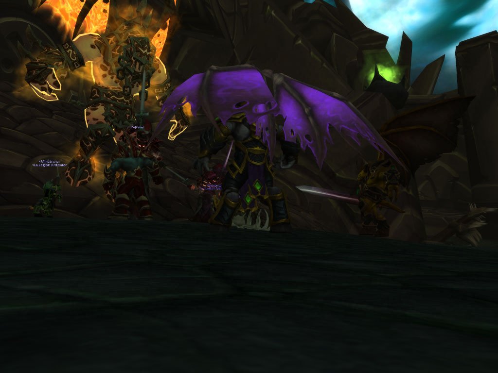 LDN_roleplay's tweet image. Acabando con unos demonios que se unen a un traidor. #CivilWar en la #Legión por la ausencia de Kil'jaeden. #LDN #RP