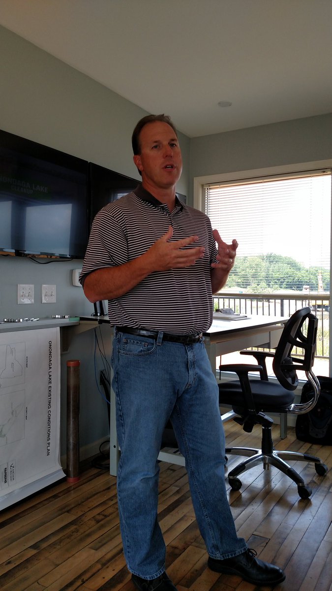 tedctr's tweet image. Cleaning up Onondaga Lake. Changing the environment. @honeywell