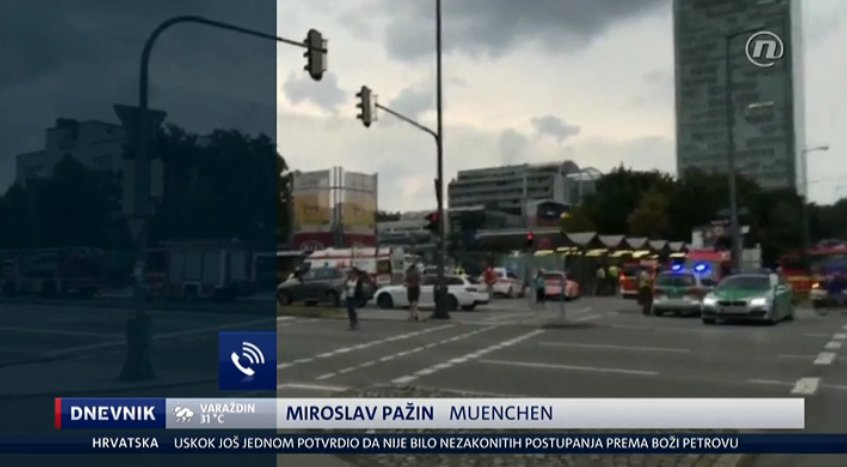 DNEVNIKhr's tweet image. #DnevnikNoveTV #UŽIVO iz Münchena M.#Pažin: Bilo je više atentatora, zatvorena je podzemna željeznica.
