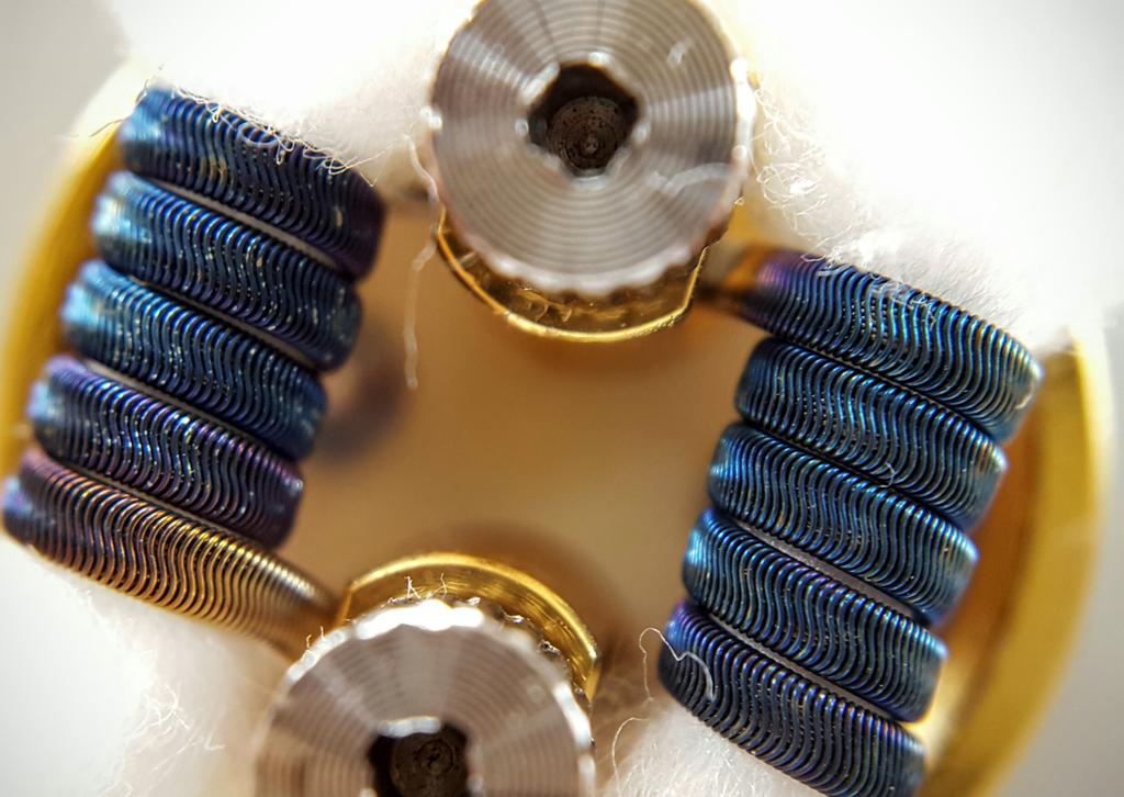 BenjaminWSo's tweet photo. Evening peeps, some #alienfraple s sitting in the #dotmodpetriv2, no tweezers so a bit gappy😣 #vapeuk #vapeon https://t.co/gapmhgye06