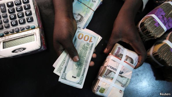 Let the naira fall, Nigeria's central bank announced last month. But in fact it fixed it econ.st/29PXsih