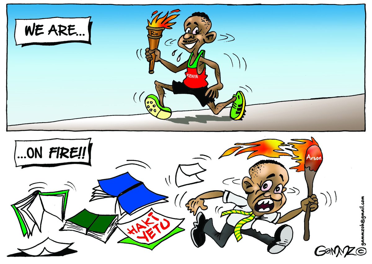 kiddoGAMMZ's tweet photo. We are on FIRE! @StandardKenya @KTNKenya #Rio2016 #SchoolFires
#SchoolsBurning #UnrestInSchools https://t.co/EjaO9PPj2T