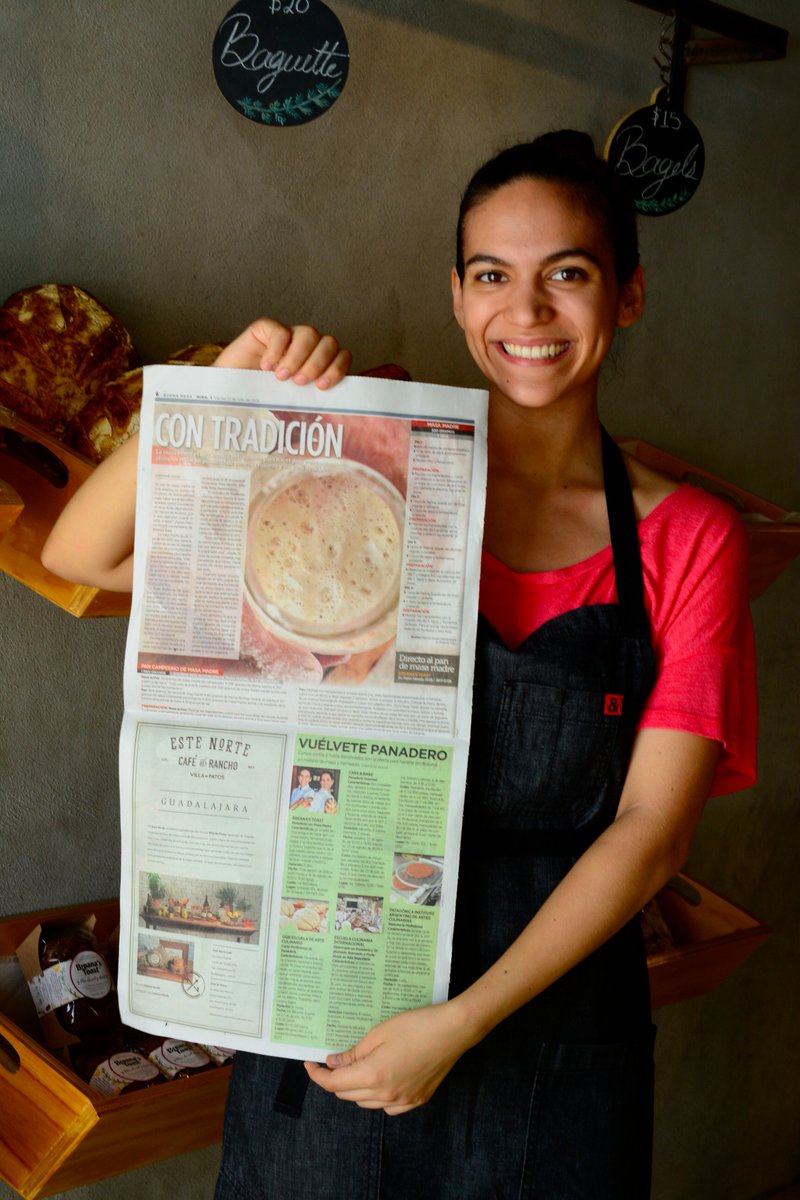 Breanastoast's tweet photo. ¡Muchas gracias a Buena Mesa del Mural por publicar una nota sobre nuestro cursos de panadería! https://t.co/WWGQqWijil