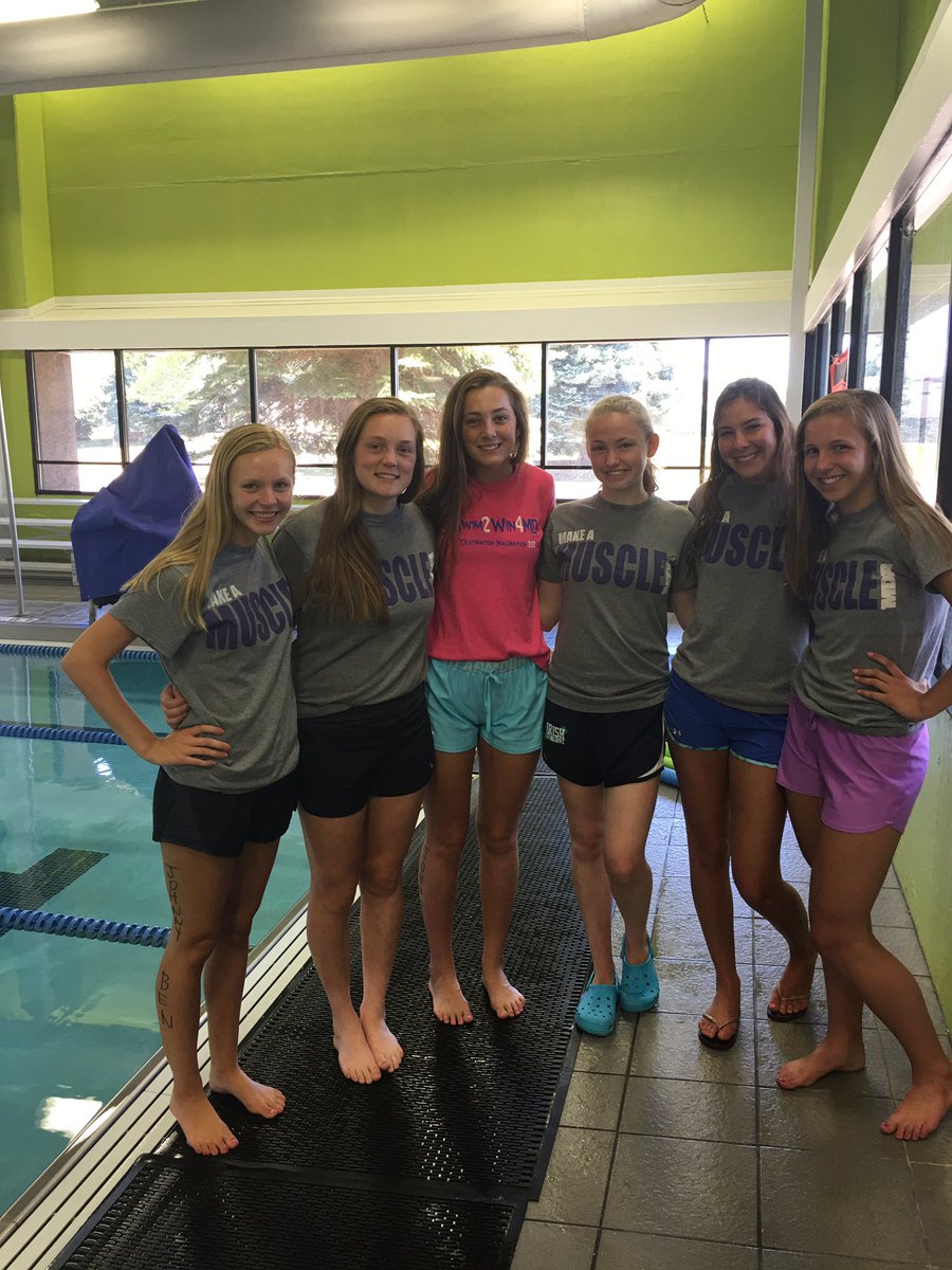 swim2win4md's tweet photo. And we're off!! Stop by anytime before 12 pm tomorrow to swim for a great cause!💪🏽🏊🏼 https://t.co/tGQwR6zgqh
