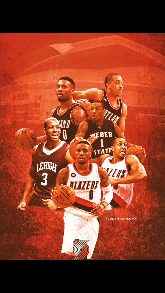 THughesDesign's tweet photo. Design for @Dame_Lillard and @CJMcCollum ...also posted on my other Twitter. Really hope they see this. RT if u can. https://t.co/70QYVEsgoh
