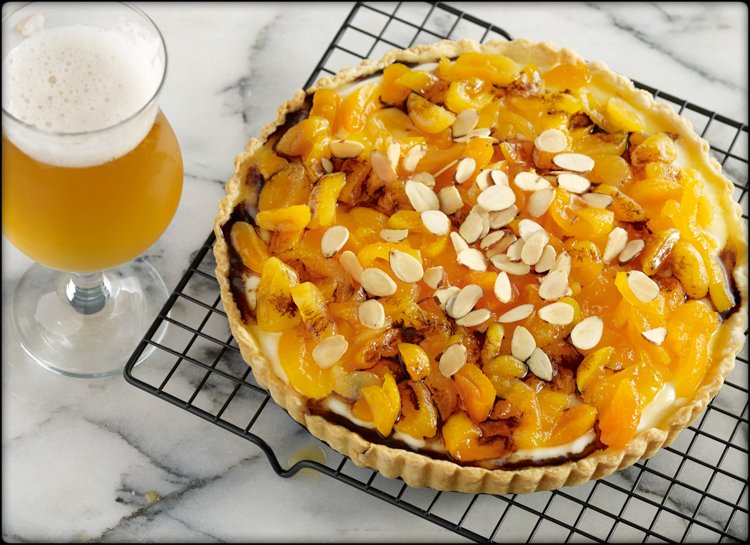OriglioBev's tweet photo. We LOVE this #apricot #saison mascapone tart recipe from #DraftMagazine & know you will too! https://t.co/U7MNCvVeRO https://t.co/2Wjuvnar5R