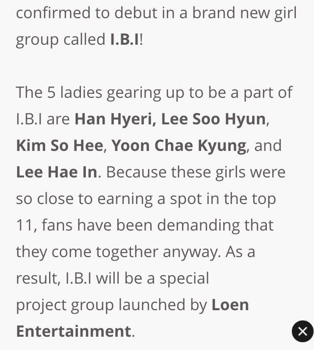sananghamnida's tweet photo. so ure saying that park soyeon is not part of I.B.I when her own company launches this ggroup smh https://t.co/fQvAJnzALP