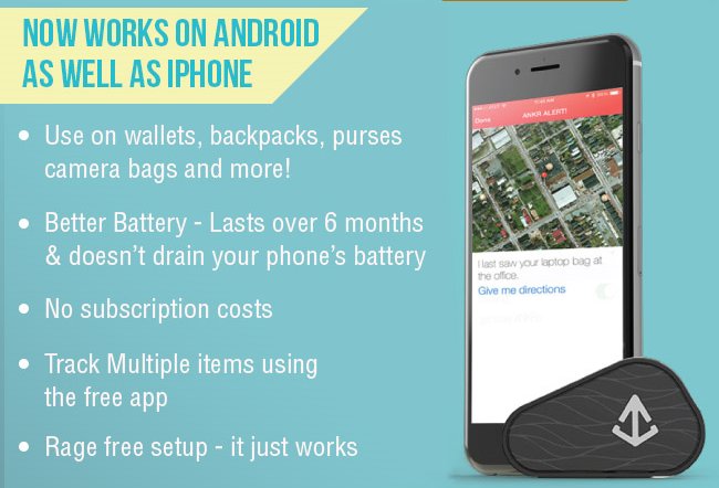 SolidSignalCom's tweet photo. #ANKR #SmartTracker: Attach to your belongings & never lose them. #SolidSignalCom has it: https://t.co/0i2mBQH9RL https://t.co/pASOKskbNy