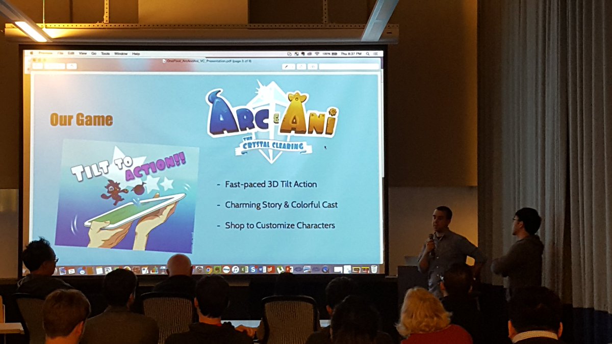 ArcAndAni's tweet photo. IPC Ventures &amp; Playcrafting Gaming Top Talent Pitch #gamedevelopers #gamedev #madewithunity #indiegame #indiedev #sf https://t.co/NbWUySW1Q1