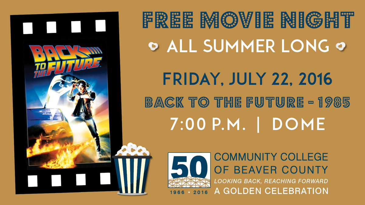 CCBCedu's tweet image. Go back in time! Join us this evening for a free showing of Back to the Future!