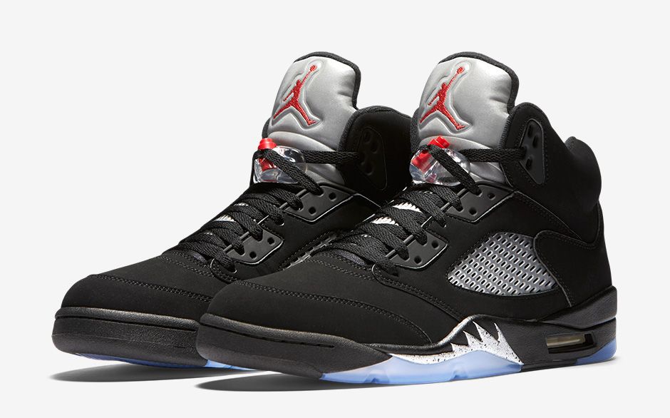 Air JORDAN 5 BLACK « METALLIC SILVER » gobasket.fr/air-jordan-5-b…