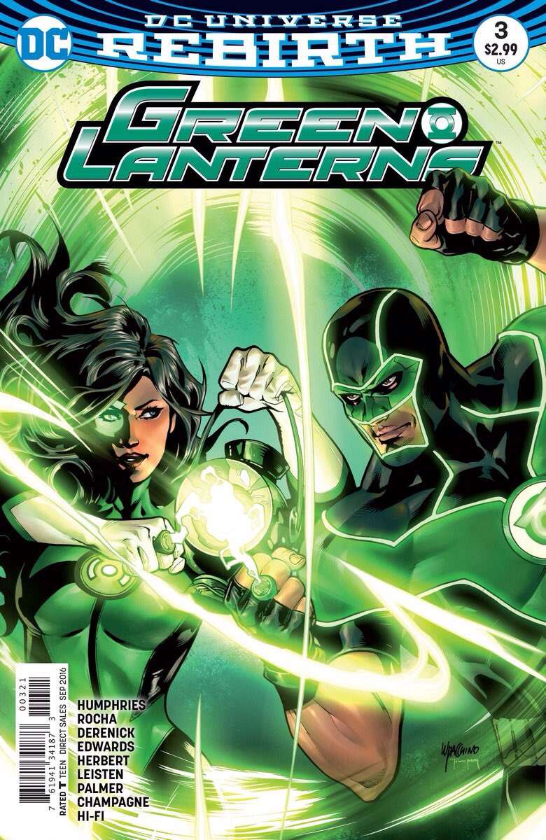 Graphic Novelism (@graphicnovelism) on Twitter photo #GreenLanterns variant by the uber talented <a href="/manulupac/">Emanuela Lupacchino</a>, another amazing #DCRebirth cover. #EmanuelaLupacchino #GreenLanterns variant by the uber talented <a href="/manulupac/">Emanuela Lupacchino</a>, another amazing #DCRebirth cover. #EmanuelaLupacchino