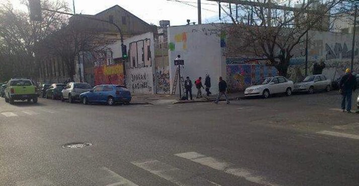YiraenLP's tweet photo. Lamentamos informar que mural de Milagro Sala (Leer nota https://t.co/7mRhV4T0eZ) fue borrado #LatexBlanco #LaPlata https://t.co/DXZgzboR77
