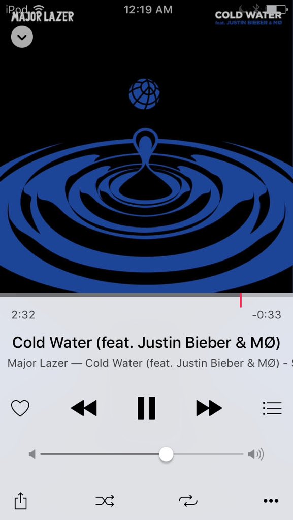 kaylabieber015's tweet photo. Got #ColdWater last night can't stop listening to it #ColdWaterIsAwsome ๐ฆ๐คโค๏ธ https://t.co/9ih9m7UC3L