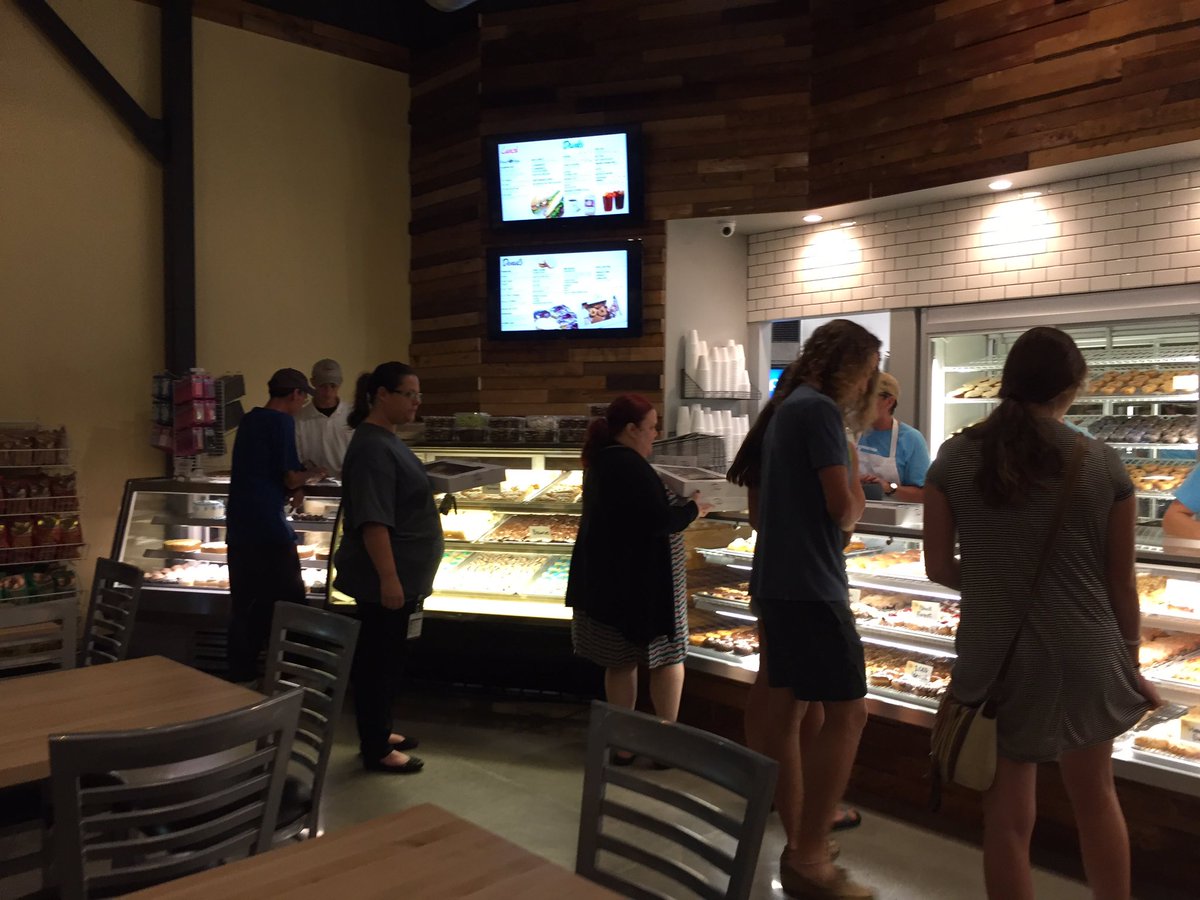 Thank you to all of the wonderful well wishes and big welcome on our opening day in Westfield! #Westfield rocks