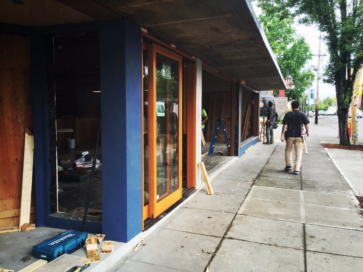 We have windows! #doublemountain #woodstockdm #sepdx #whatcouldpossiblygowrong