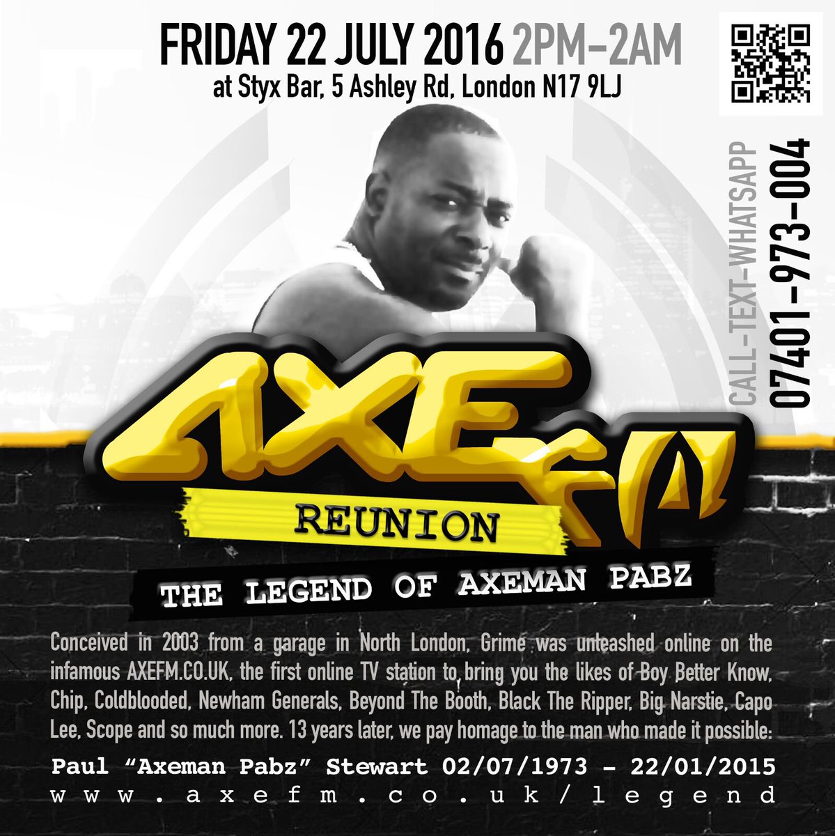 guestlistdotnet's tweet photo. Finally the day of the reunion for #AxeFM in memory of #AxemanPabz https://t.co/x3O8IXiw2W @axetvlive https://t.co/980k6DAfmy