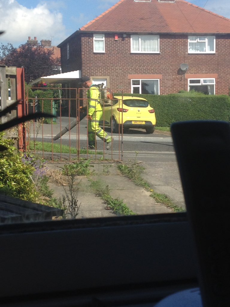 There's a ghostbuster outside my house