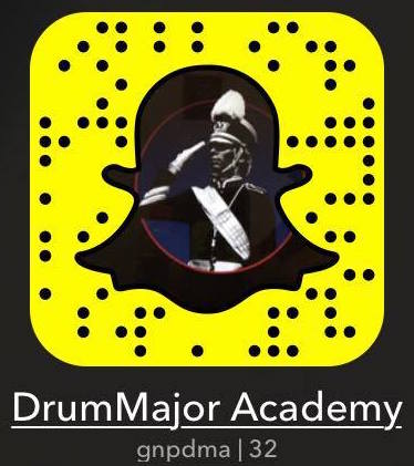 GNPDMA's tweet image. Snapcode! #gnpdma #drummajor #snapchat