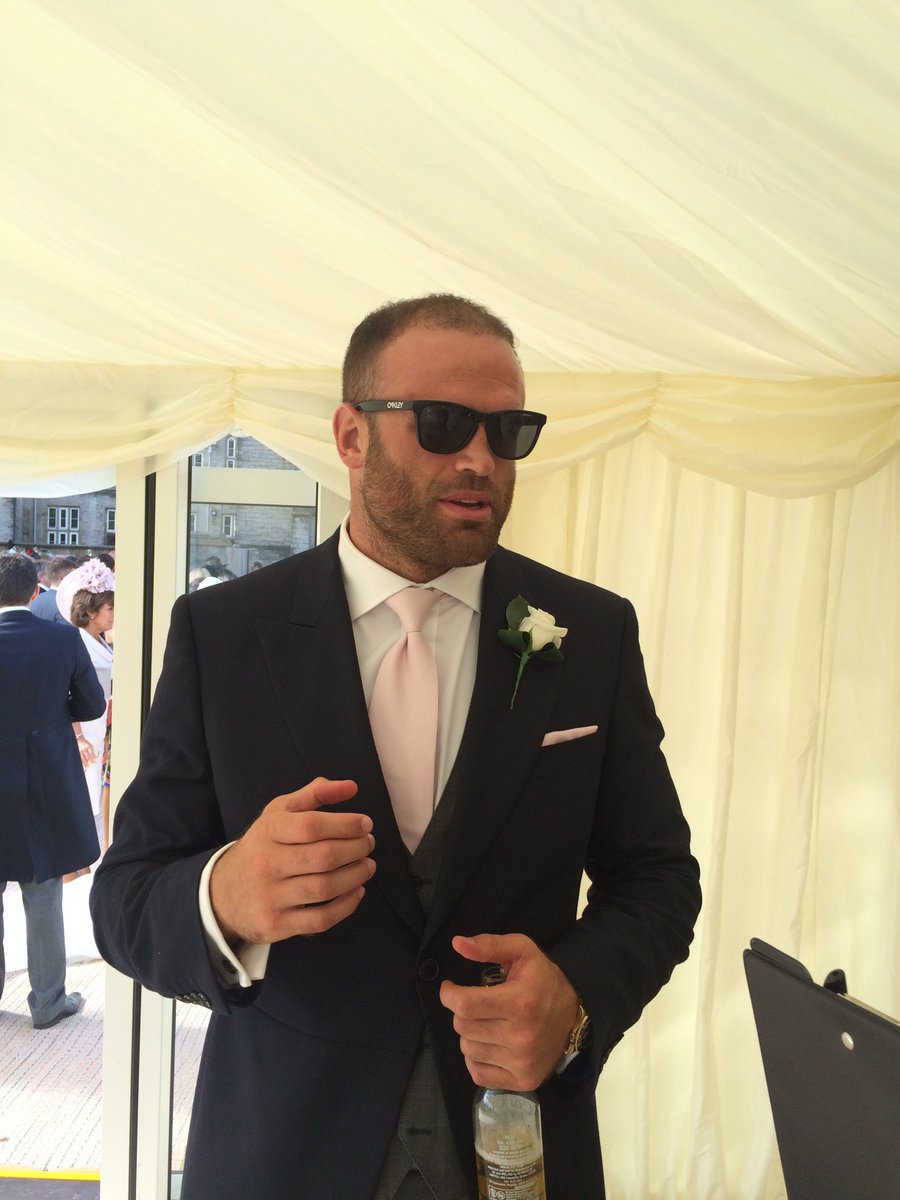 Onsite at a big wedding in #cardiff tonight- hope <a href="/Jamiehuwroberts/">Jamie Roberts</a> is enjoying the marquee!! <a href="/countymarquees/">County Marquees Ltd</a>