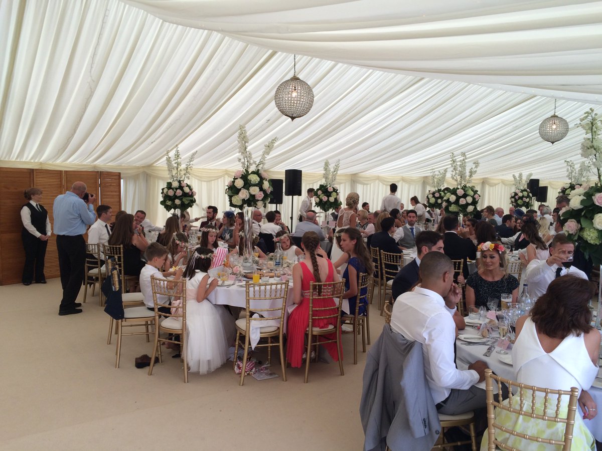 Marquee looks great, guests look happy #weddinghour #cardiff #marqueehire <a href="/countymarquees/">County Marquees Ltd</a>