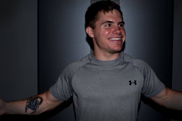usairforce's tweet photo. The story of SrA Ben Smith is one of heartbreak &amp; depression but also one of resiliency. https://t.co/yEi5DSyLbW https://t.co/8ceCW88xd7