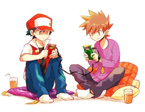 FunnyPokemon's tweet image. Good 'ol days when you had to physically be with each other to play😍