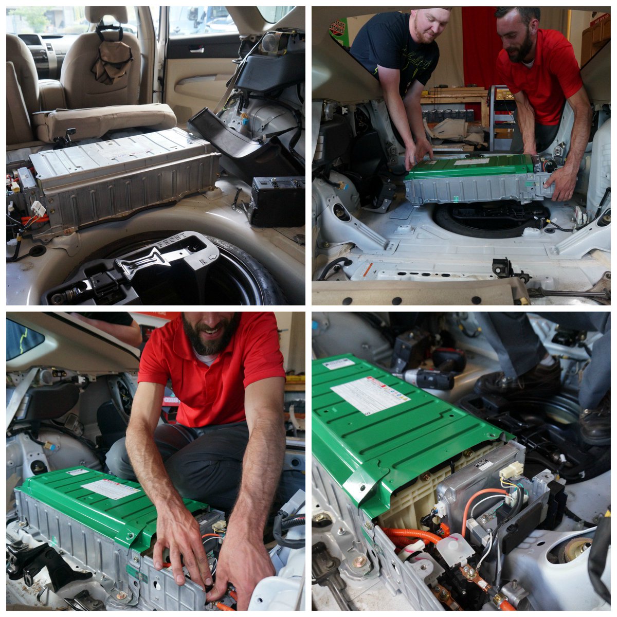 BendBattery's tweet image. #toyota #prius #hybrid Battery Pack Replacement!