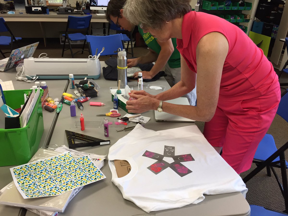 emilyletras's tweet photo. Another successful #Scmaker workshop yesterday! We are brynnovating! #makered #makerspaces @BrynMawrSTEM https://t.co/LcKjtLYe7z