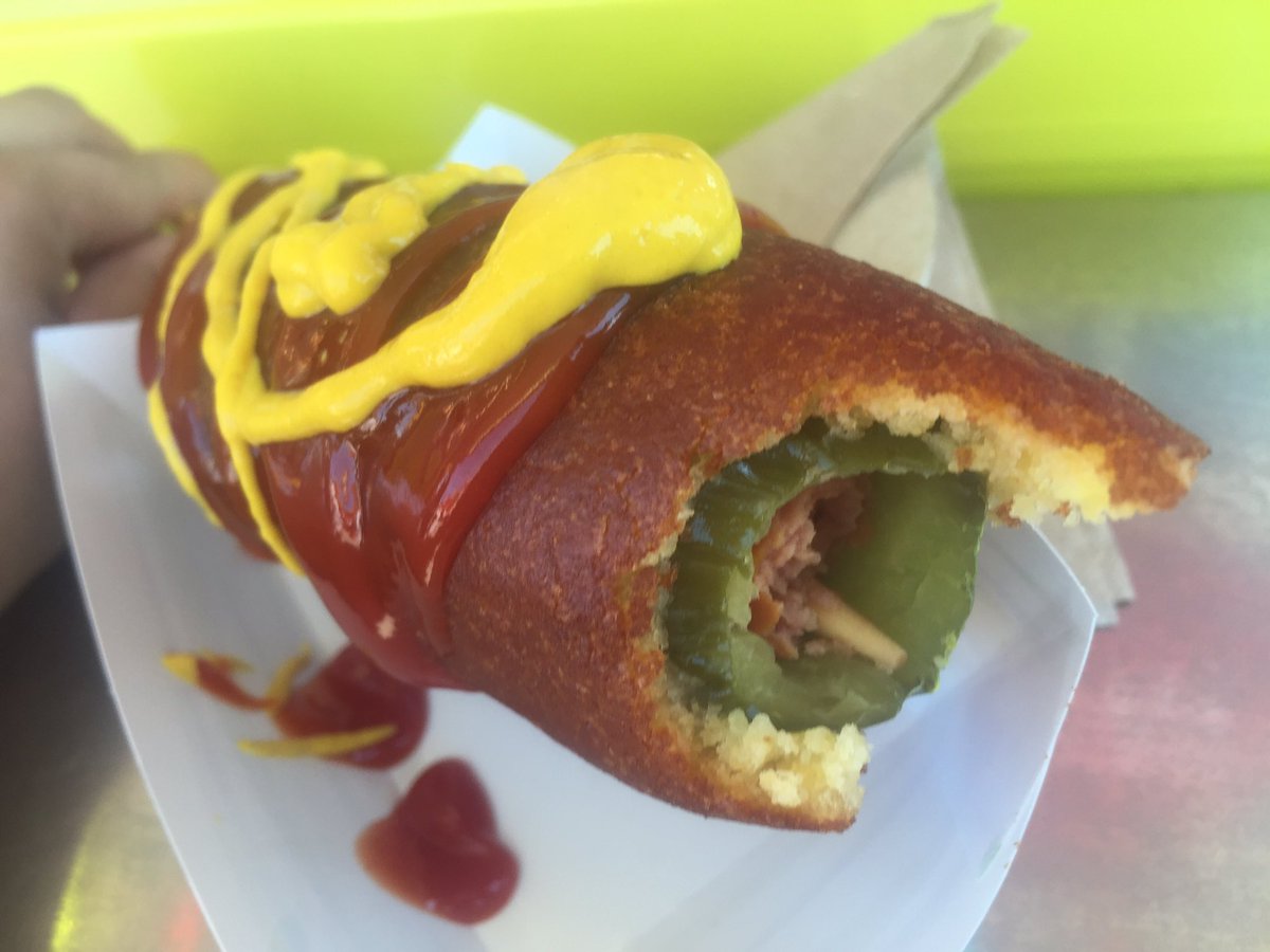 Linda Hoang 💕 on Twitter "Deep fried butter tarts, pickle corn dogs
