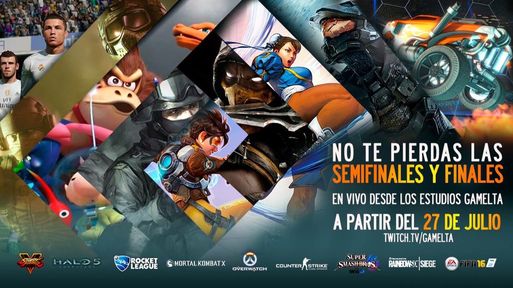 Gamelta's tweet photo. ¡La hora de la verdad está cerca! No te pierdas las finales del 2o Split 2016 en vivo desde los estudios #Gamelta 😎 https://t.co/WR2SBtF9cc